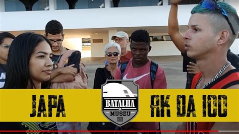 Japa VS RK da 100 Batalha do Museu 419 1ª FASE YouTube