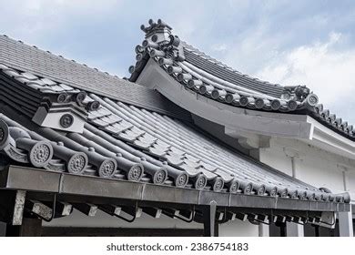 Japanese Roof Pattern Design Photos and Images