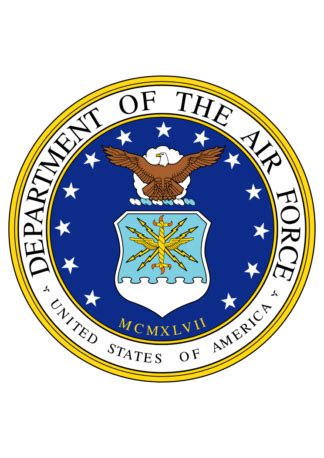 Us Air Force Logo Department Clipart Free SVG File - SVG Heart