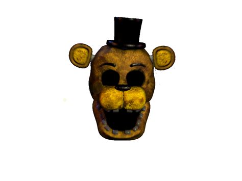 Fnaf Golden Freddy Head