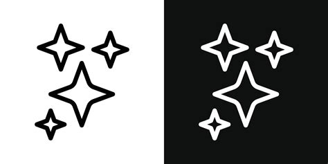 Shine icon set 44830757 Vector Art at Vecteezy