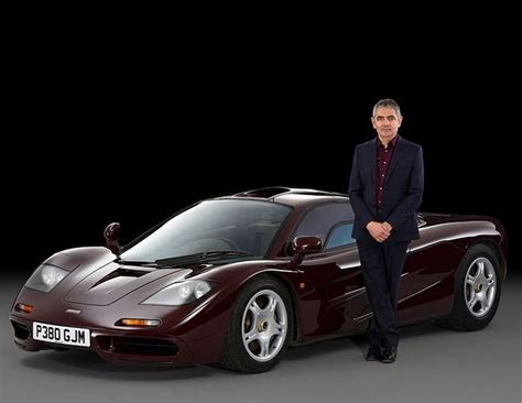 Rowan Atkinson McLaren F1 1997 . . (Photo courtesy of Tim Scott/Fluid ...