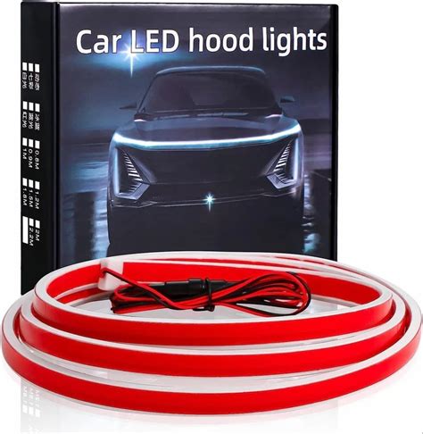 Car Led Hood Light Strip 70 Inch 12v Flexible Waterproof At Rs 300 Meter In Surat