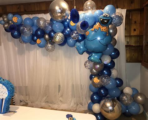 Cookie Monster Swag Balloon Arch The Brat Shack Party Store