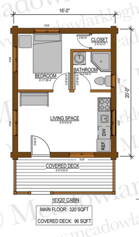 27 adorable free tiny house floor plans – Artofit