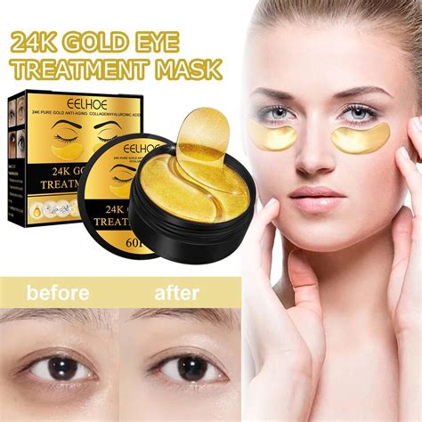 K Gold Under Eye Patches For Dark Circles Pairs Golden Hydrogel