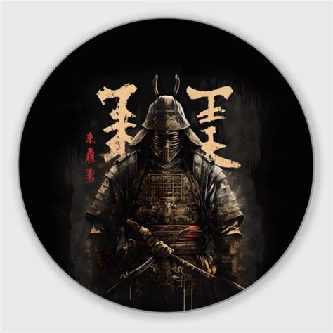 Самурай и надписи Коврик для мыши - купить с доставкой по выгодным ...