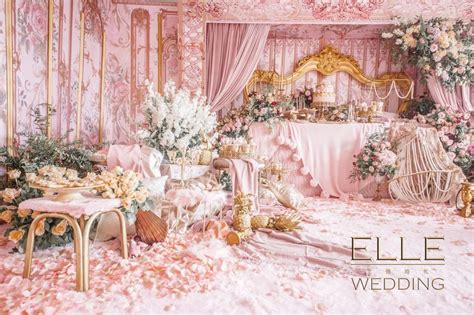 粉色梦幻主题婚礼《pink》 来自艾俪婚礼ellewedding客照案例 婚礼精选