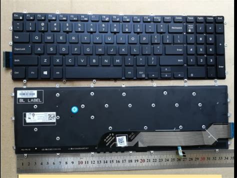 Backlit Us New Laptop Keyboard For Dell Vostro V English