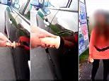 Moment Girl Uses The Suction Cup Of A Dildo To Fix Her Car Daily Mail Online