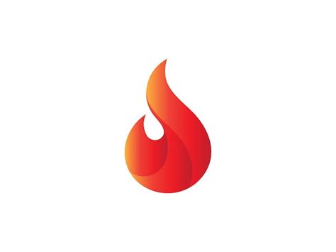 Premium Vector Fire Logo Icon Design Template Elements Fire Flame