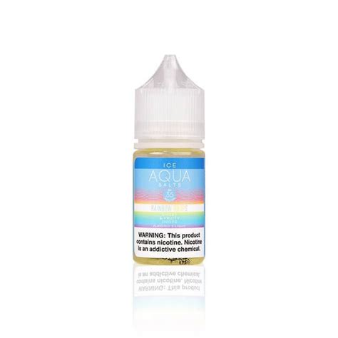 Aqua Synthetic Salt Drops Ice 30ml Blackout Vapors