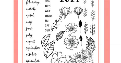 Bullet Journal Stickers Printable