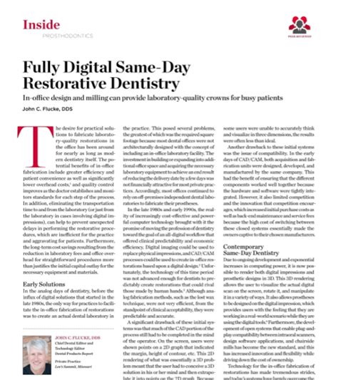 John Flucke S Blog Ramblings From Dentistry S Technology Evangelist