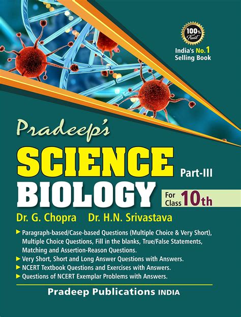 Pradeep S Science Part Iii Biology For Class By Dr H N