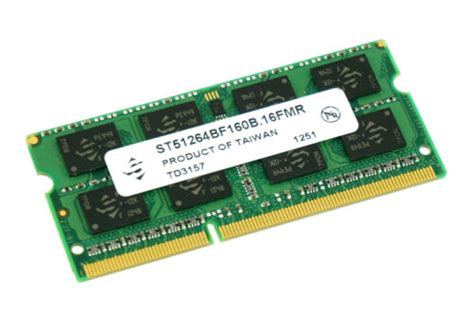 ST51264BF160B.16FMR GENUINE SPECTEK 4GB DDR3 PC3-12800 LAPTOP MEMORY ...