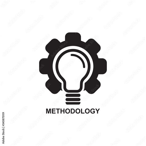 METHODOLOGY ICON , DEVELOPMENT MODELING ICON Stock Vector | Adobe Stock