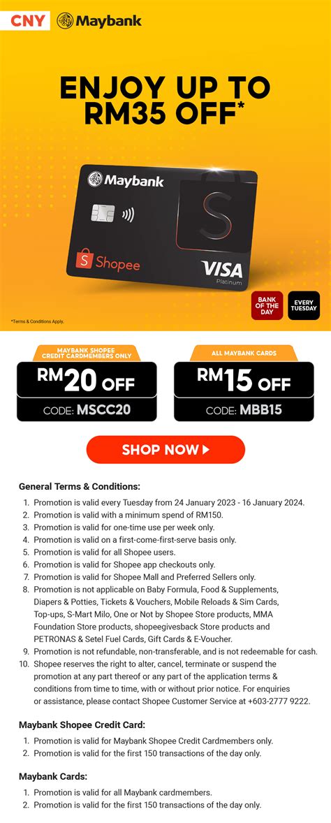 Shopee X Maybank Promotions January 2025 Mypromo My