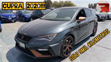 SEAT LEON CUPRA EDICION ESPECIAL 2020 CON 9MIL KILOMETROS YouTube