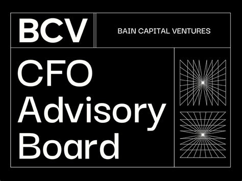 Introducing the BCV CFO Advisory Board - Bain Capital Ventures ...