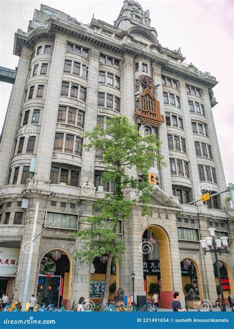 European Architecture In Guangzhou City Beside The Pearl River