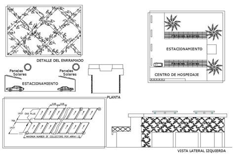 Solar Installation Autocad File Download Cadbull