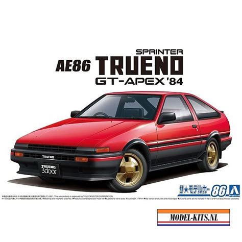 Aoshima Toyota Ae Sprinter Trueno Gt Apex