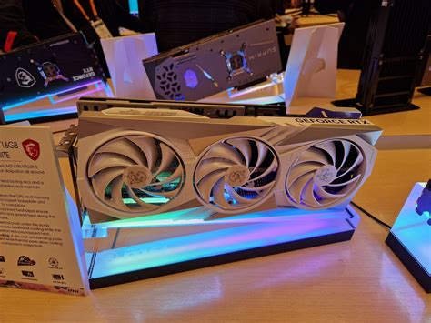 Ces Msi Pr Sente Des Sexy Rtx Gaming X Trio White Et Du Ssd