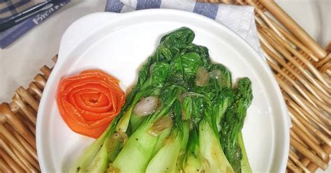 Resipi Menu Berpantang Pak Choi Goreng Oleh Jeehan Kitchen Cookpad