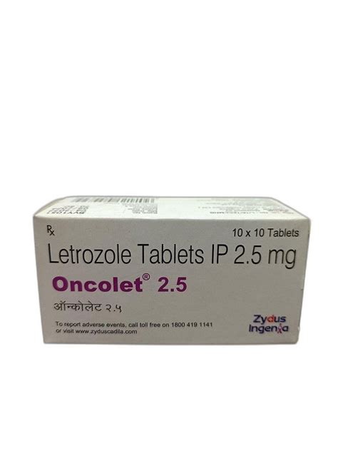 Oncolet Letrozole Tablets Ip Mg For Clinical Packaging Type