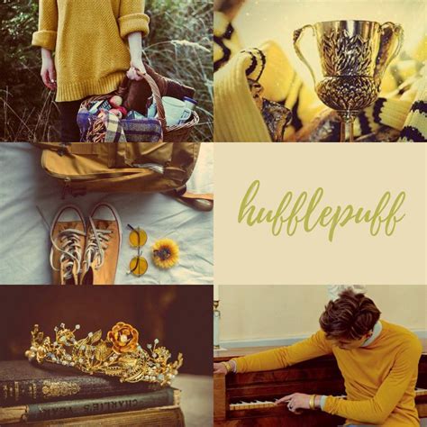 Harry Potter Aesthetics Hufflepuff 1 2 “ You Might Belong In Hufflepuff Where They Are Just