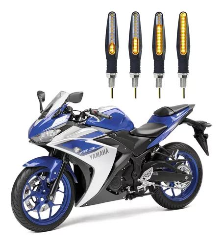 Kit Setas Sequenciais P B Yamaha Yzf R Frete Gr Tis