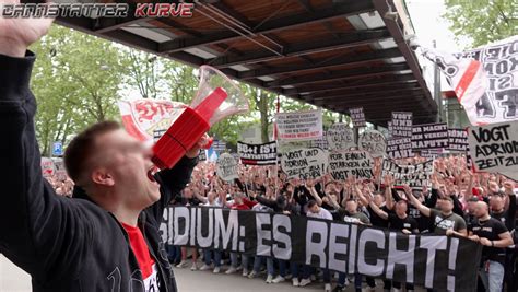 Es Reicht Demonstration Zum Neckarstadion Cannstatter Kurve