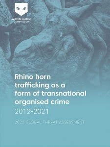 Rhino Horn Trafficking As A Form Of Transnational Organised Crime