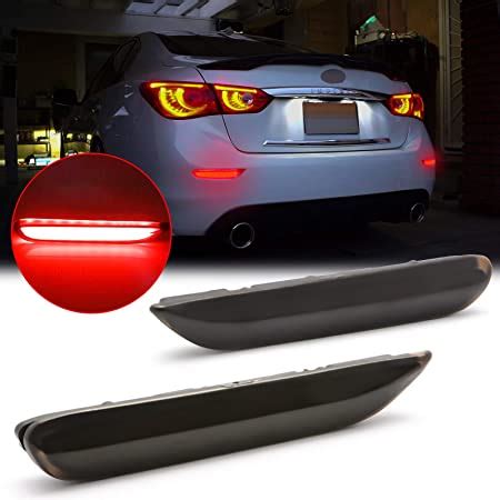 Amazon GTINTHEBOX 3D Optic Red LED Rear Bumper Reflector Brake