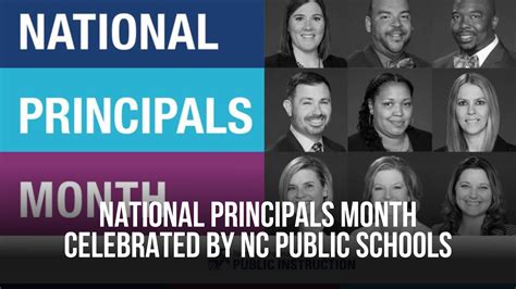 National Principals Month Celebrated By Nc Public Schools — Neuse News