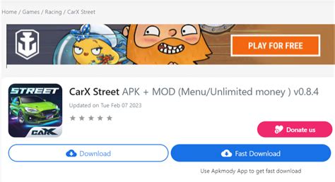 Unlimited Money CarX Street APK MOD 2023 CarX Street Mod