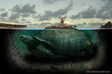 Turtles Island / Bajang Ratu Temples by Adipancawh on DeviantArt