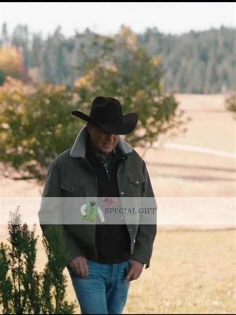 Yellowstone Kevin Costner John Dutton Brown Corduroy Jacket Special