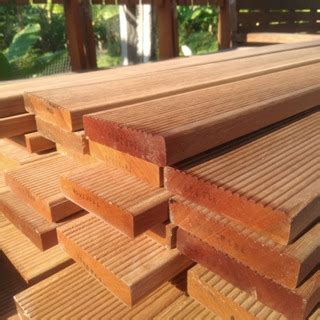 Jual Lantai Kayu Taman Tutup Chamber Kolam Ikan Koi Decking Bengkirai