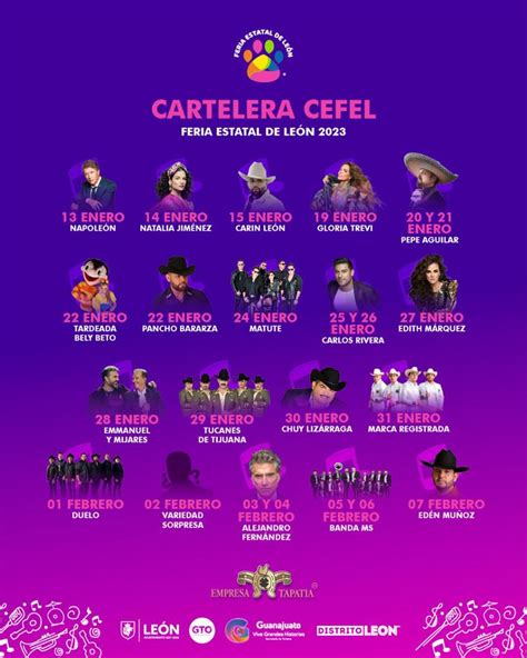 Cartel del palenque Feria de León 2023 en imagen