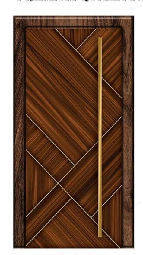 Interior Pine Wood Laminated Hinged Door For Home At Rs Square