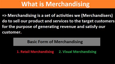 Explain What is Merchandising with Example - ORDNUR