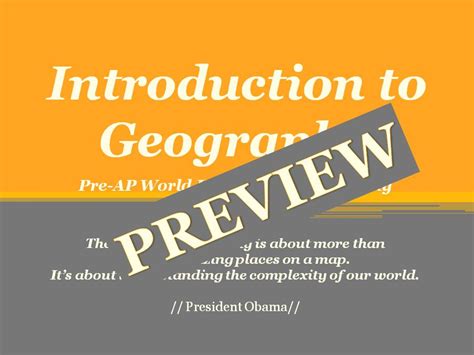 G Pre Ap World History Geography Introduction To Principles Of