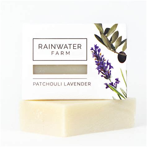 Patchouli Lavender Soap Rainwater Farm