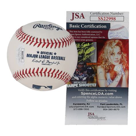 Vladimir Guerrero Jr Signed Oml Baseball Jsa Pristine Auction