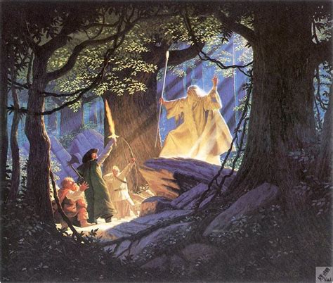 Hildebrandt Brothers Return Of Gandalf Lotr Art Middle Earth Art