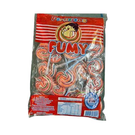 Pacote de Pirulito Psicodélico c 20uni 350g Fumy Submarino