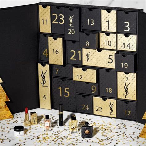 CALENDRIER DE L AVENT YVES SAINT LAURENT 2022 SON CONTENU