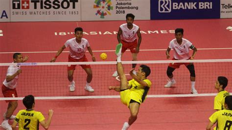 Foto Medali Emas Sepak Takraw Sejarah Baru Indonesia Di Asian Games